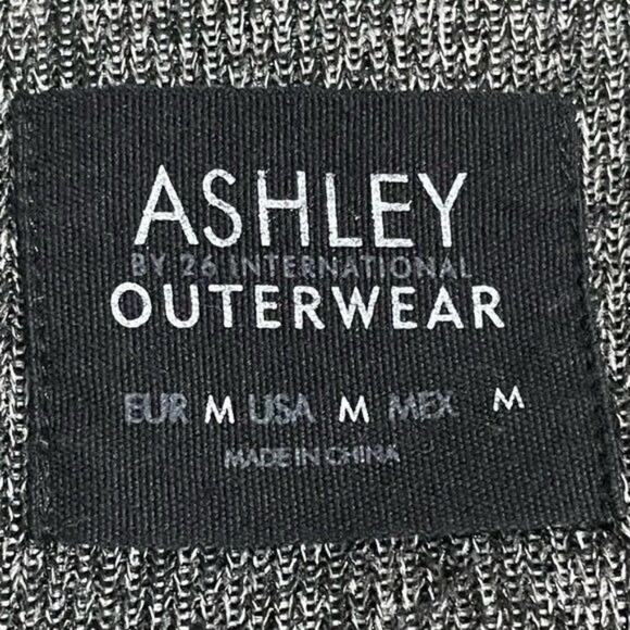 Ashley by 26 International Outerwear Dark Gray Jacket Medium - Picture 7 of 7